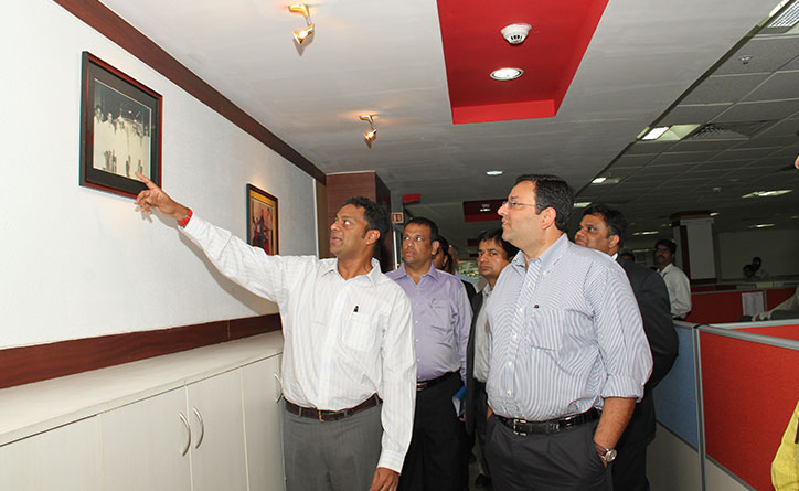 Cyrus Mistry Visit to Main showroom Hyderabad
